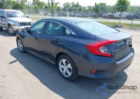 2018 Honda Civic Lx z USA, uszkodzony, nr VIN 2HGFC2F56JH505278